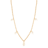 freshwater pearl necklace gold