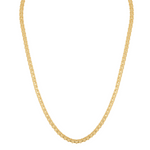 Beautiful 18k gold link necklace 