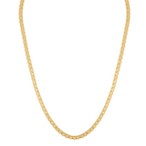 Beautiful 18k gold link necklace 