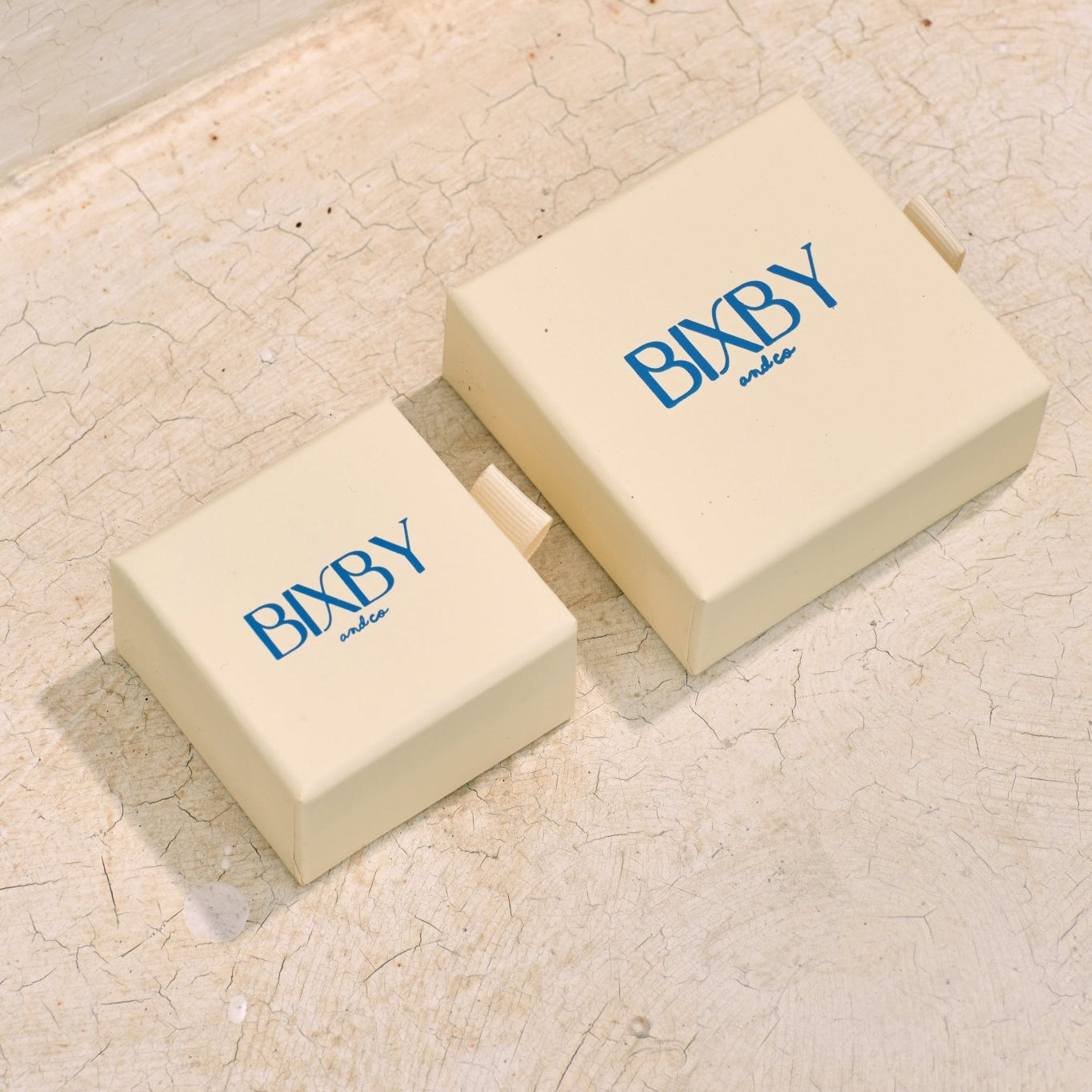 Bixby and Co jewellery packaging