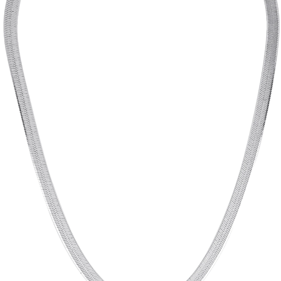 Sterling silver snake chain  necklace