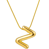 Letter Z bubble pendant 