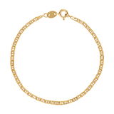 Summer anklet in 18k gold fill, waterproof anklet