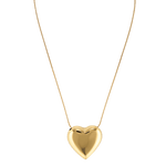 14k gold filled heart necklace