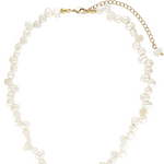 gold filled freshwater pearl necklace