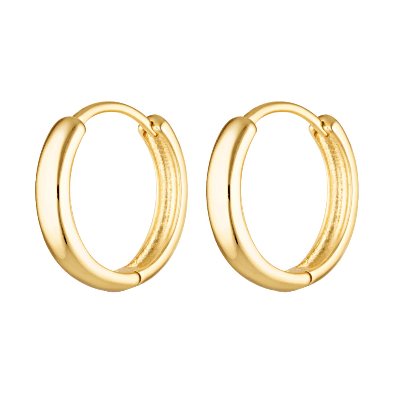 Everyday small gold hoops