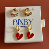 Bixby and Co red jewellery