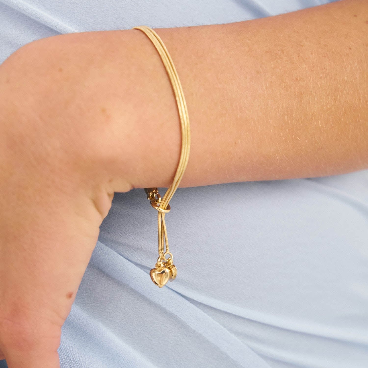 Heartstrings Bracelets in 18k Gold Fill