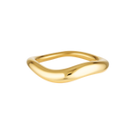 Groove ring in 14k Gold Fill 