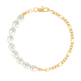 Gold fill freshwater Pearl bracelet