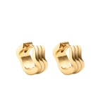 Aars Huggies in 14k gold Vermeil 