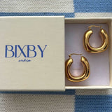 Bixby and Co packaging and new gold Pamu hoops